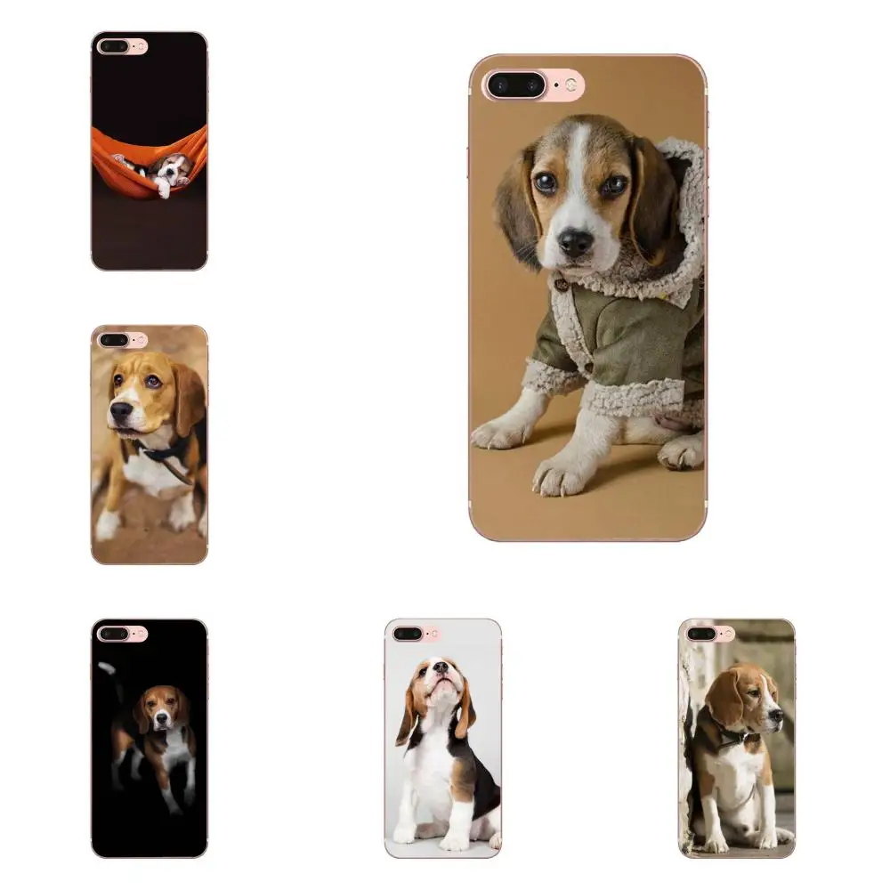 TPU Модный чехол для Apple iPhone 4 4S 5 5C 5S SE 6 6S 7 8 Plus X XS Max XR Beagle Dog Puppies | Мобильные телефоны и