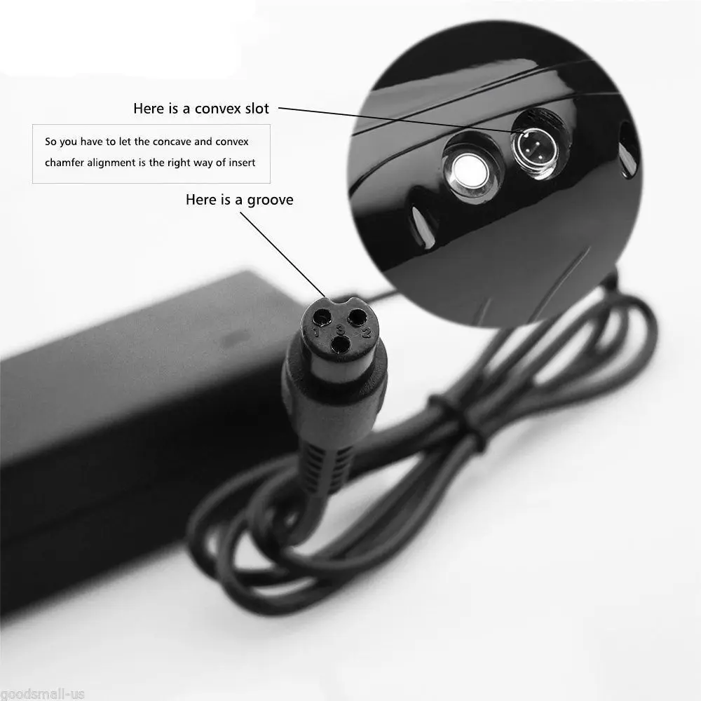 GOMETY Hoverboard, Cavo Di Ricarica, 42 V, 2 A, 3 Poli, AC, Caricatore - Foto 8