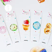 30 шт./упак. мышь сладкие слова Закладка бумага закладки маркеры рекламный подарок канцелярская пленка Bookmarks для книг маркеры книг