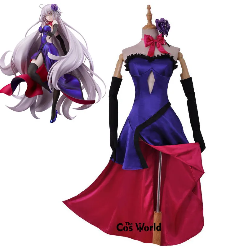 Женское платье без рукавов Fate Grand order Jeanne dɺrc Alter костюм для косплея |