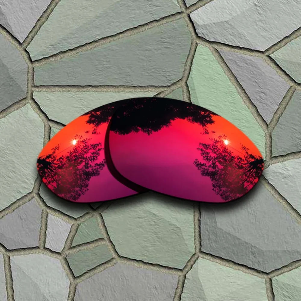 Violet Blue&Violet Red Sunglasses Polarized Replacement Lenses for Oakley X Metal XX