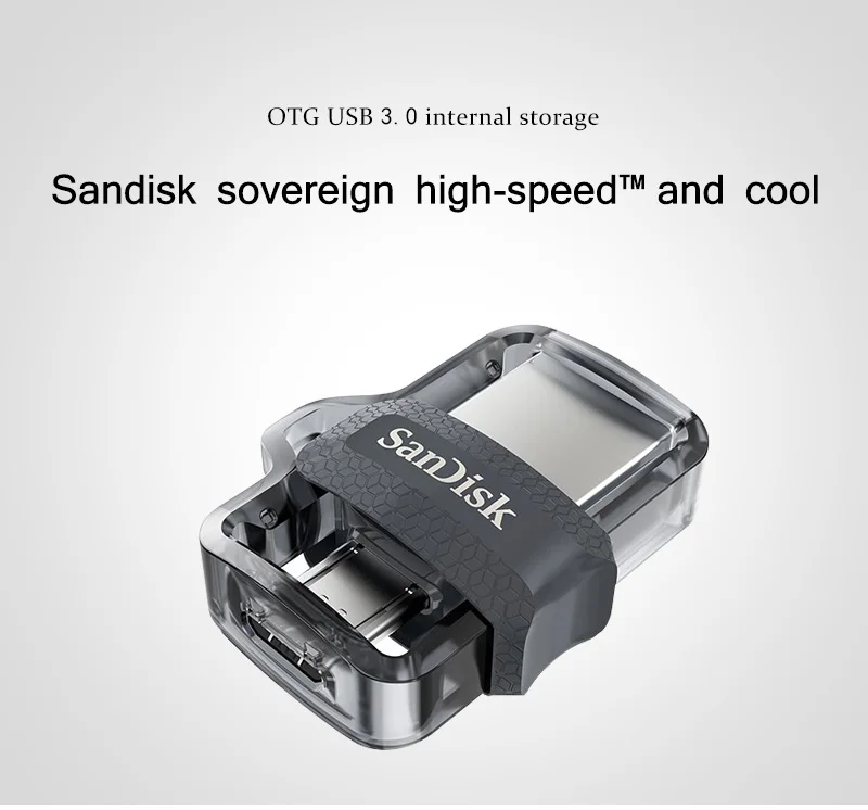 Sandisk Флешка 32 Гб U диск двойной привод USB флэш-накопитель 128 ГБ Micro Memory Stick Micro USB OTG USB 3,0 64 Гб Usb флешка