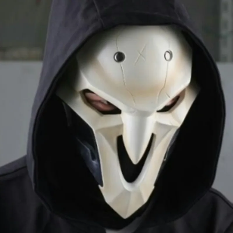 Высокое качество Overwatch Reaper взрослый 1:1 шлем маски для Косплей Cos Реквизит мужские