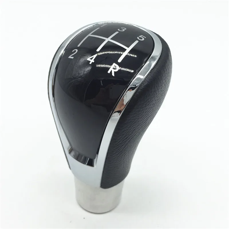 

5 Speed Gear Shift Knob Lever Stick Shifter Handle Pen Head Car Styling Accessories For Kia Sportage Cerato Plastic With Chrome