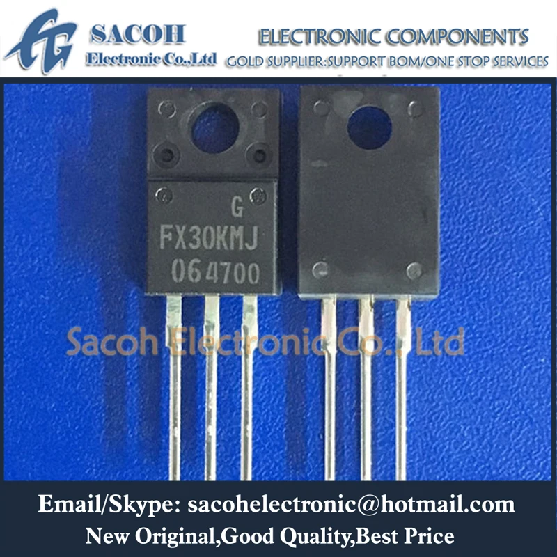 ; набор из 10 шт. FX30KMJ-3 FX30KMJ-03 FX30KMJ-06 FX30KMJ TO-220F 30A 150 V P-ch Мощность MOSFET транзисторы