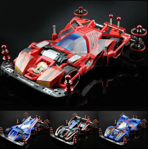

BROCKEN GIGANT/STRATO VECTOR/GUN BLUSTER XTO DD Mini 4WD Car Model FM Chassis