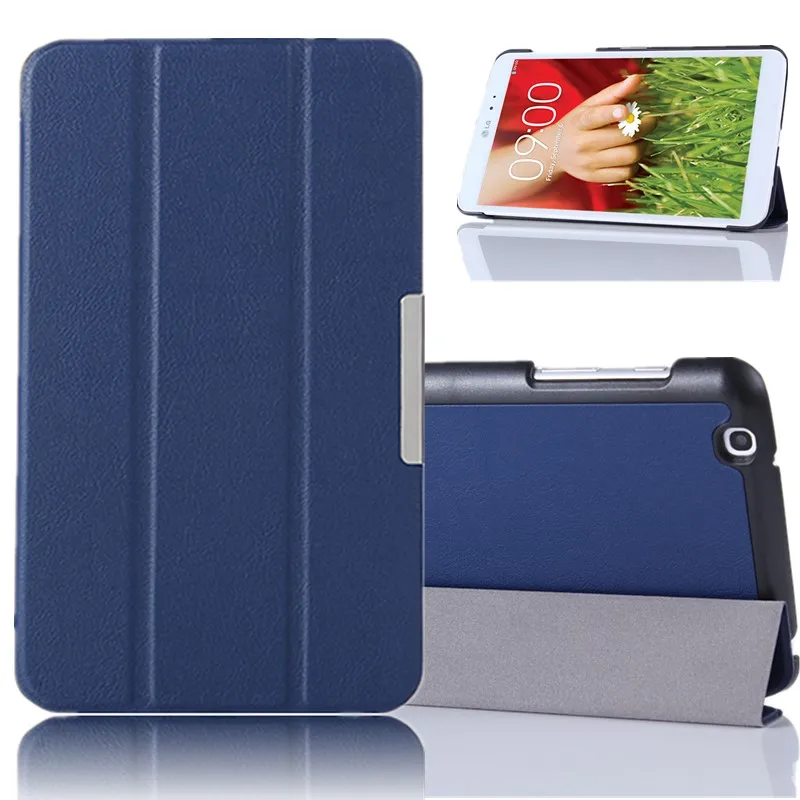Для LG G Pad 8,3 V500 V510 gpad 8," Ультратонкий чехол для планшета из искусственной кожи с откидной крышкой и подставкой, защитный чехол для планшета+ пленка