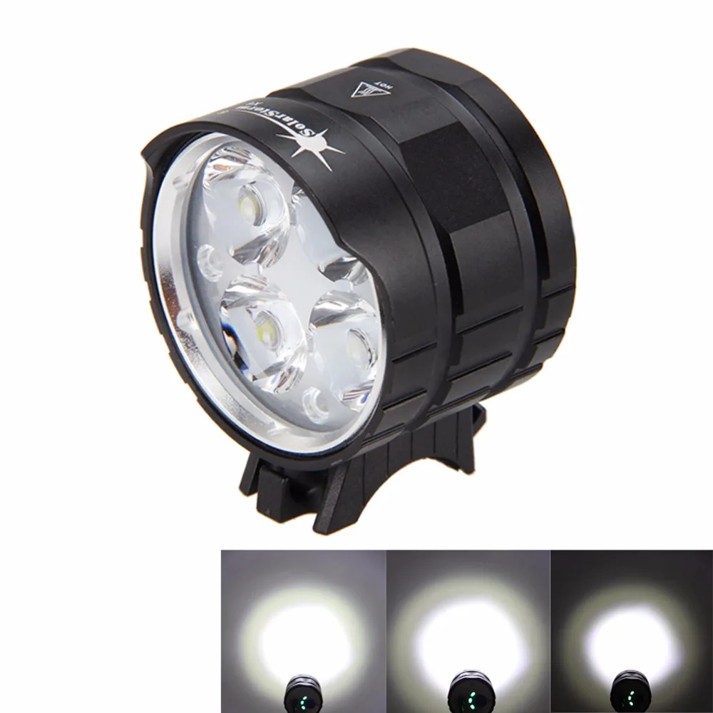 Cheap SolarStorm 8000LM 4x XML T6 LED Head Front Bike Lamp Bicycle light Cycling Lamp Flashlight Torch +6x18650 Battery+ Taillight 6 Cheap SolarStorm 8000LM 4x XML T6 LED Head Front Bike Lamp Bicycle light Cycling Lamp Flashlight Torch +6x18650 Battery+ Taillight 6