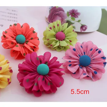 

Brooch Decorative Flowers,Handmade Fabric Flowers For Hair Clip,Baby Headband Accessories, 5.5cm, 20 Pcs - Free Shipping