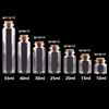 24 pcs 10 ml 15 ml 20 ml 25 ml 30 ml Mignon Clair Bouteilles En Verre avec Bouchon de Liège Vide Bouteilles d'épices Pots BRICOLAGE Artisanat Flacons ► Photo 1/6