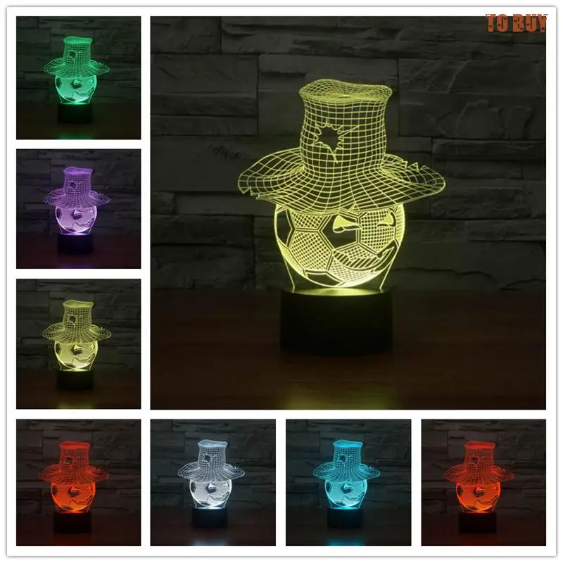

usb 3d Led Night Light Power Bank Night LampTouch switch 7 color desk lamp free shiping Umi Touch 3d Led Lamp