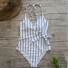 CXCYCOOLTH, сдельный купальник размера плюс, женский купальник, монокини, купальники, черный, белый, в полоску, пляжная одежда, новинка, бикини XXL