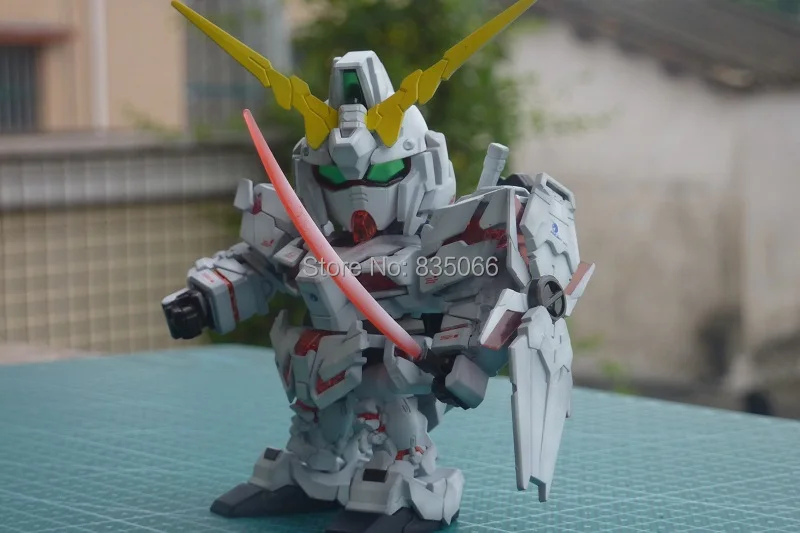 Японские Аниме фигурки Gundam SD BB Единорог робот экшн пластиковые модели наборы