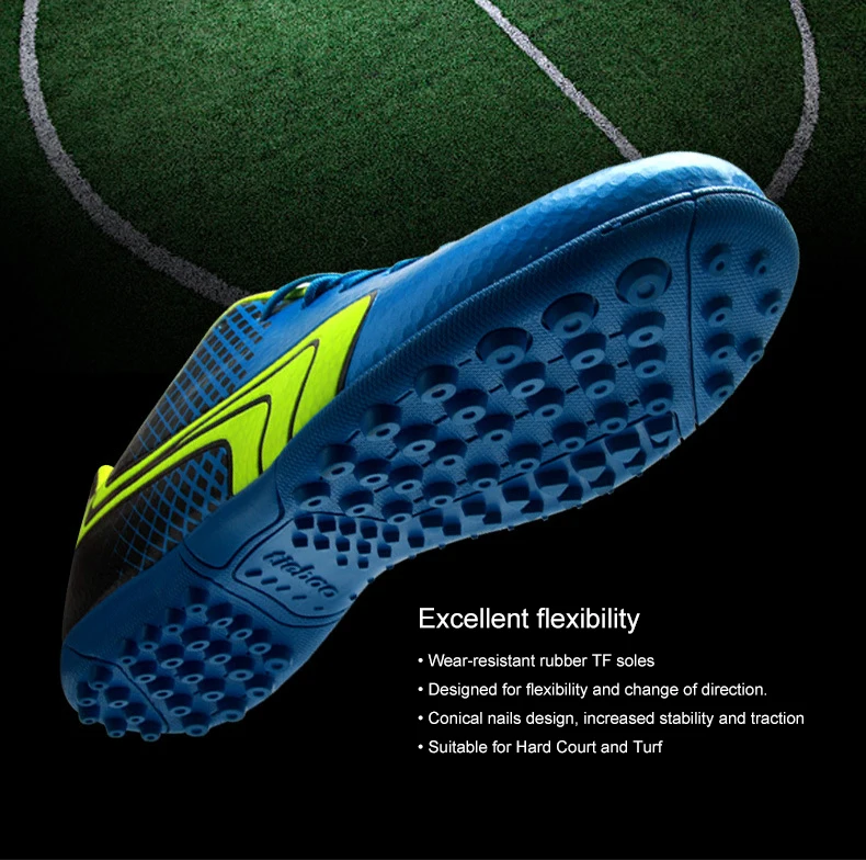 Tiebao pai crianças botas de futebol das