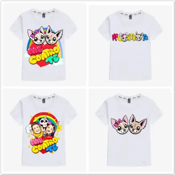

2019 Summer Cotton Baby T Shirts Cartoon Funny Me Contro Te Print Baby Boys Short Sleeve T-Shirts Girls Top Kids Tees Costumes