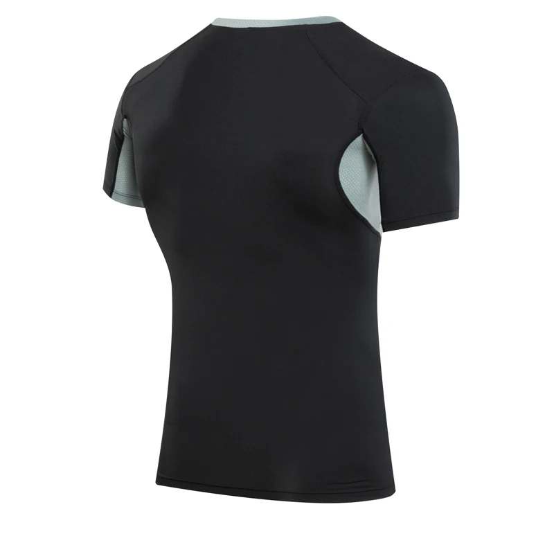 Yuerlian распродажа футболка для спортзала для мужчин логотип на заказ колготки для фитнеса мужской Рашгард спортивная рубашка мужская компрессионная футболка для спортзала