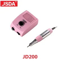 Лидер продаж JSDA JD200 сверла для ногтей Электрический маникюр 35 Вт 30000rp инструменты педикюр ногтей художественное оборудование