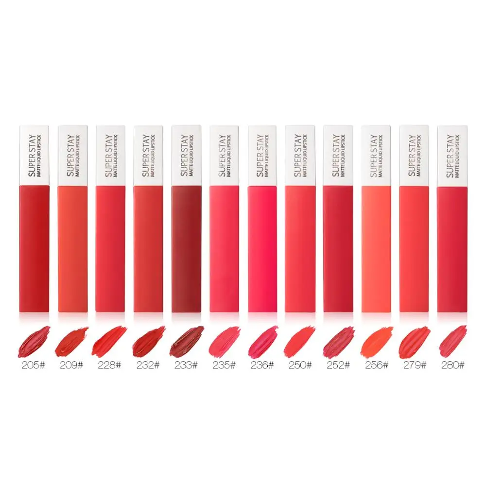 Жидкая губная помада, 21 цвет, водостойкая матовая Красная губная помада, стойкий макияж, металлический блеск, макияж, Обнаженная губная помада, матовая губная помада