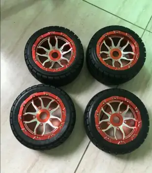 

baja 5b cnc alloy rim and one road wheels with nut