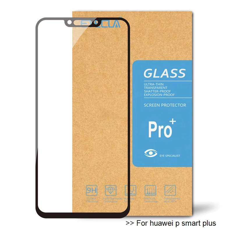 

For Huawei P Smart Plus Glass Huawei P Smart Plus Glass On For Huawei P Smart Plus Screen Protector HD Protective 0.33mm Glass