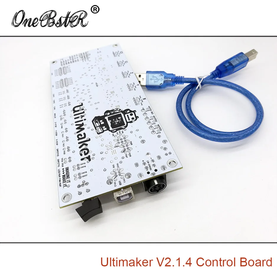 Ultimaker 2 V2.1.4 панель управления готовая плата для поколения UM2 Запчасти 3D принтера