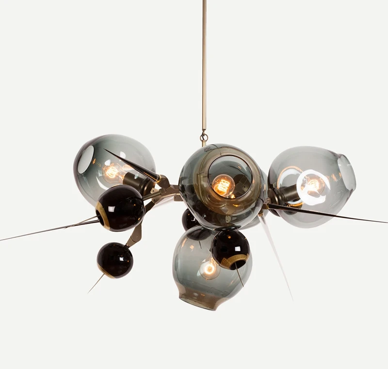Art Deco Gl Ball Ja Chandelier Lighting Modern Living Room Art Deco Gl Ball Ja Chandelier Lighting Modern Living Room Hanging Bar Hotel Lighitng In Chandeliers From Lights On