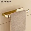 Accessoires de salle de bain Antique, serviette d'anneau de toilette Bar toilette en laiton massif noir/Chrome/or/Rose doré/Antique ► Photo 2/6