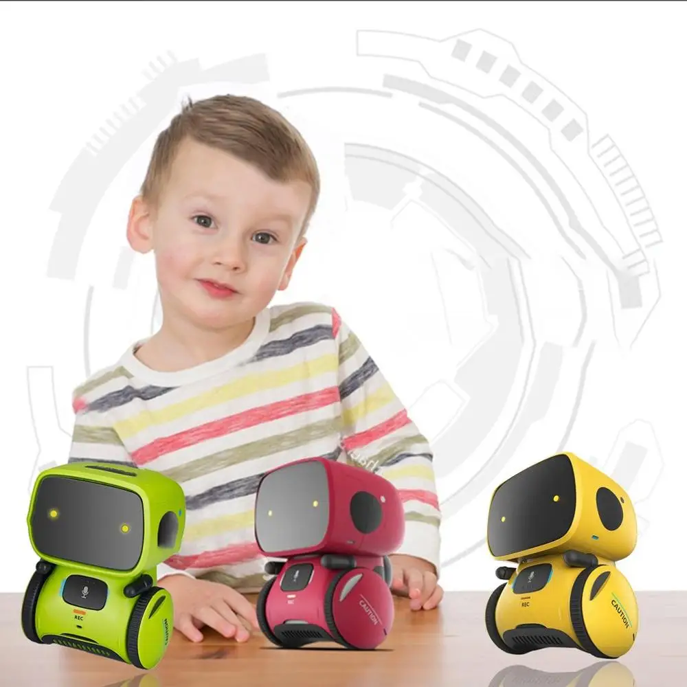 Детский Интеллектуальный голосовой обучающий обмен, сопутствующий танцующий робот, игрушки для детей, подарок для раннего обучения, Обучающий робот