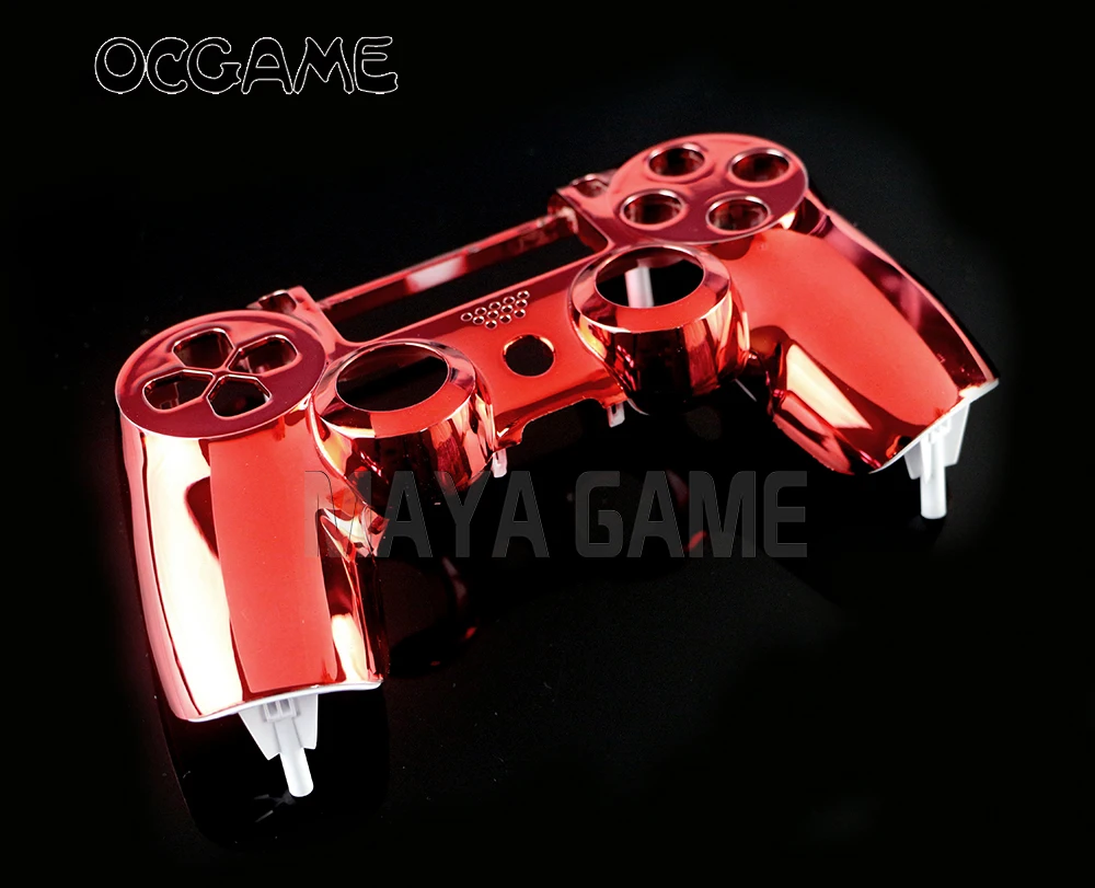 OCGAME 20 шт./лот сменный хромированный корпус верхний чехол Ремонт для Playstation 4 PS4