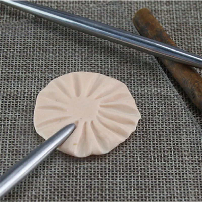 Детали стержня из нержавеющей стали иглы для керамики для моделирования и резьбы глиняная скульптура керамические инструменты для модели ткани линии инструменты для создания текстуры
