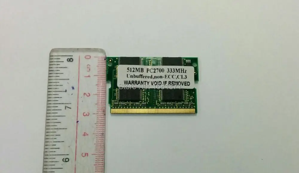 Memória para Sony Novo Ddr 266 333 Microdimm 172pin Asus Panasonic Fujitsu 512mb Pc2700 - Pc2100 - Imagem 3