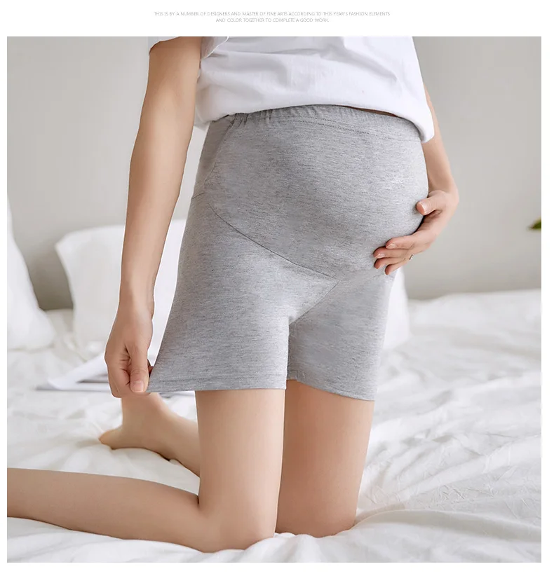 Шорты для беременных женщин мягкие безопасные Короткие штаны для беременных нижнее белье, лосины женские трусы Короткие брюки для беременных женщин s-xl