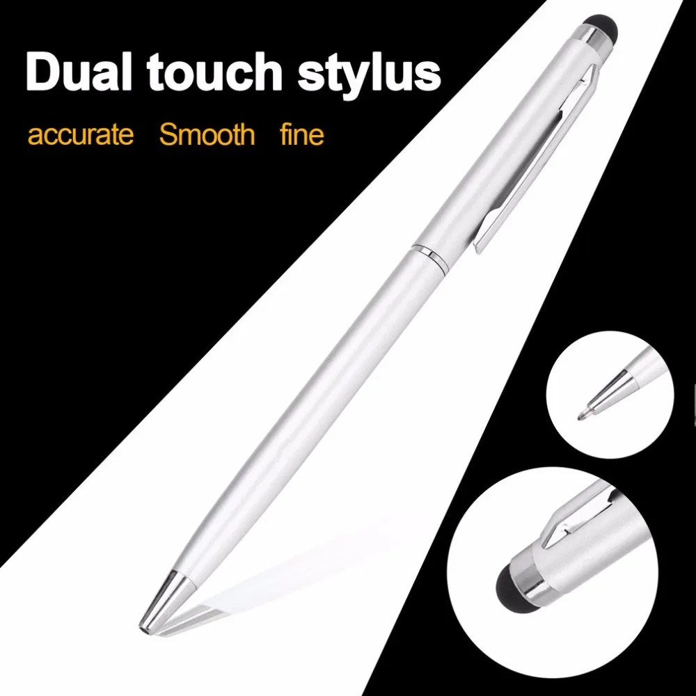 

Newest 2 in1 Capacitive Touch Screen Stylus & Ball Point Pen for iPad 2 3 for iPhone 4 4S