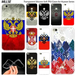 На Алиэкспресс купить чехол для смартфона russia flag emblem soft silicone case for huawei nova 3 3i 4 honor 7a pro 7s 6x 7x 8x 8 9 10 lite play view 20 fashion cover