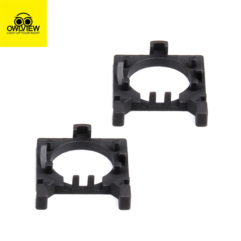 Kit H7 LED Headlight Car Bulb Holder Socket Adapter Base For Focus Low