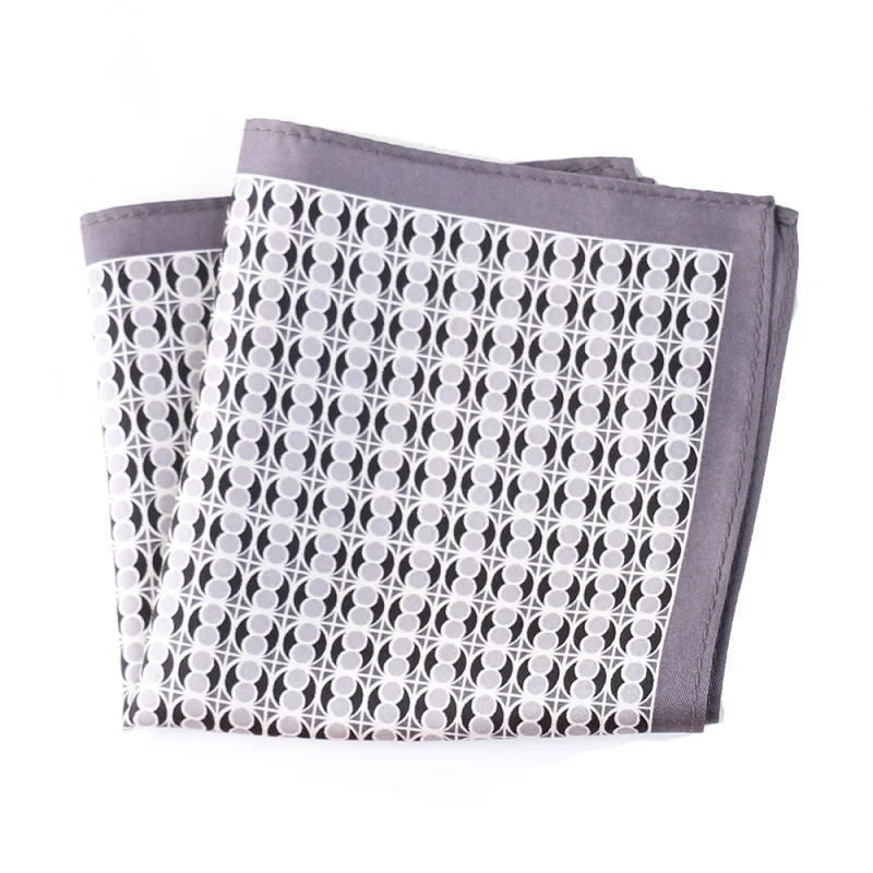 Портной Смит чистый шелк платок с принтом Карманный квадратный высокое качество новая мода горошек мужские платок с разными цветами - Цвет: SPS-031