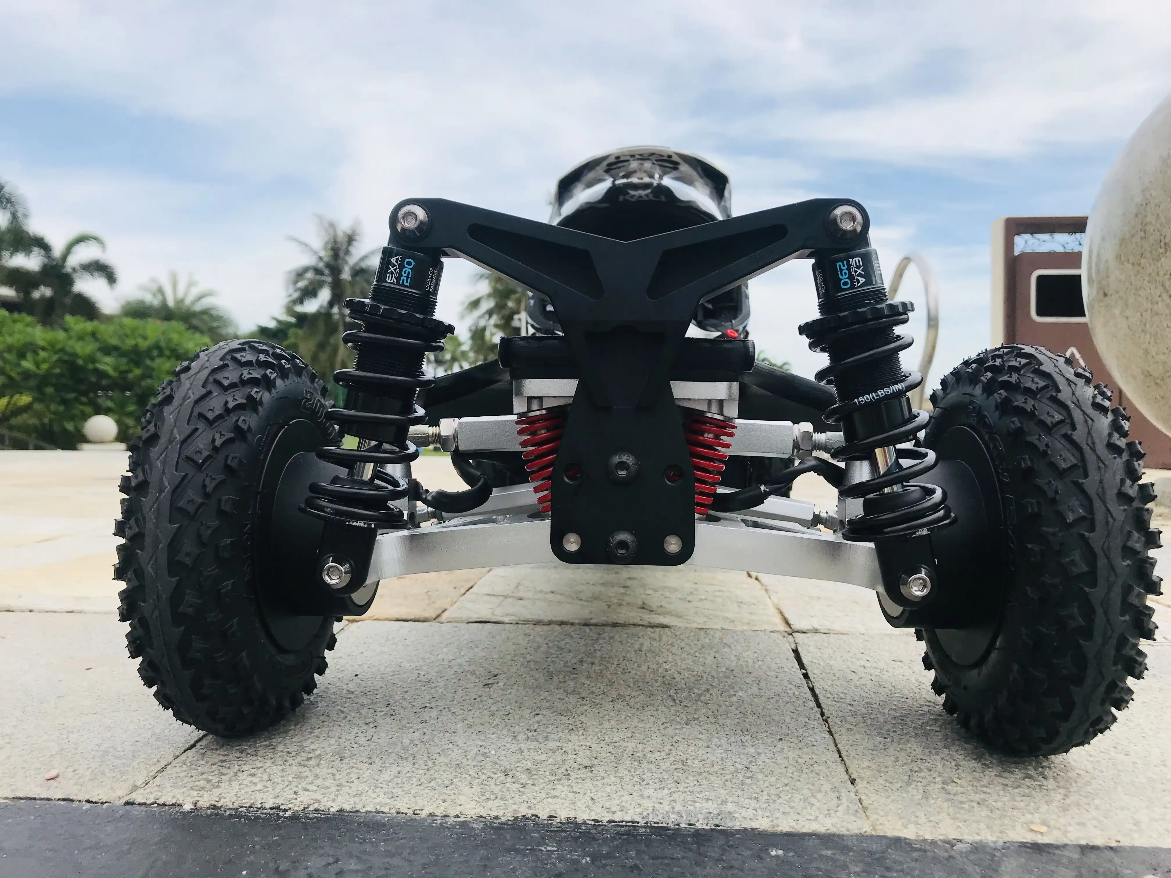4 wheel off road electric scooter