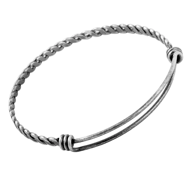 

TGH-8 Statement Couple Bracelets Vintage Clock Shape Charm Braceles Vintage Rope Chain Paired Bracelet Jewelry for holiday