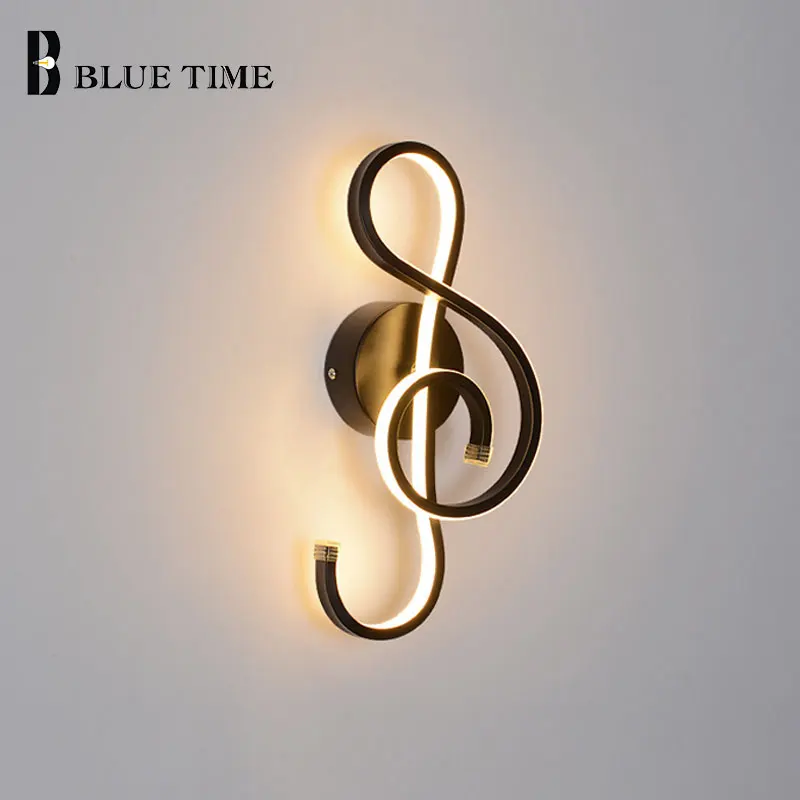 

White Finished Modern Led Wall Light AC110V 220V Home Creative Sconce Led Wall Lamp For Living room Bedroom Bedside room Lustres