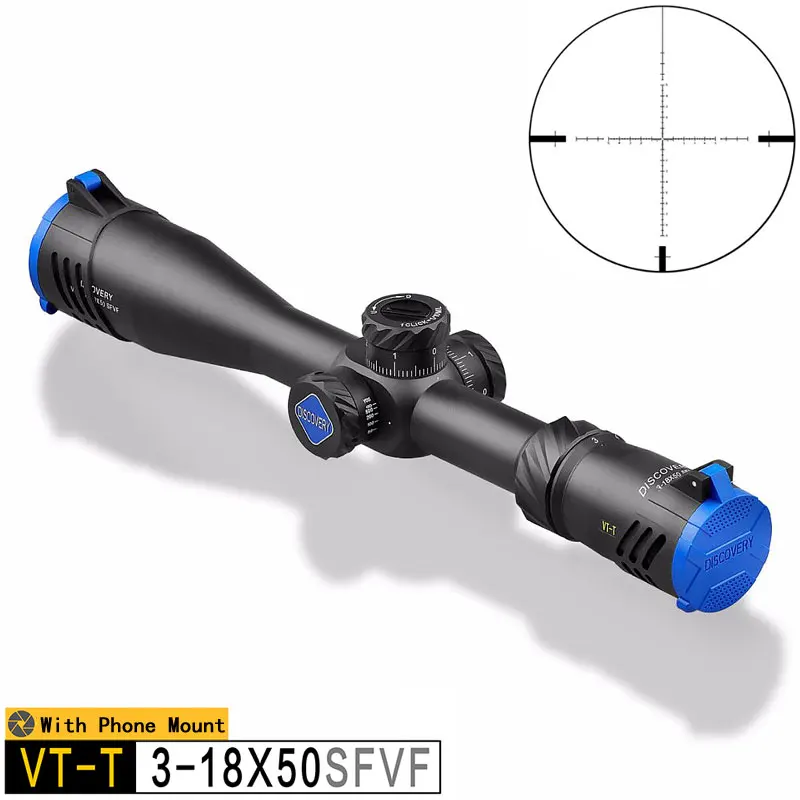 Обнаружение VT-T 3-18X50 SFVF FFP охотничий прицел с первым фокусным расстоянием