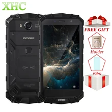 IP68 DOOGEE S60 Wireless Charge 5580mAh Mobile Phone Helio P25 Octa Core 1920 1080 FHD Smartphone