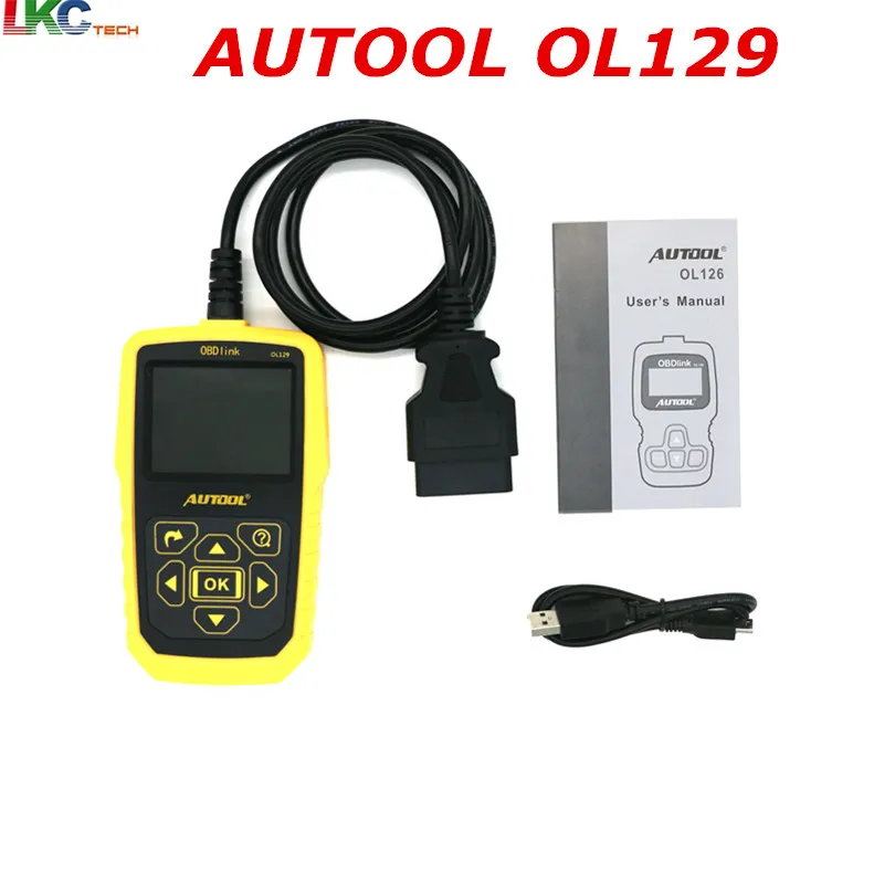 

2018 AUTOOL OL129 OBD/OBD2 Code Scanner Battery Monitor Diagnostic-Tool OBD2 Interface Live Data Stream CAN Universal Tool