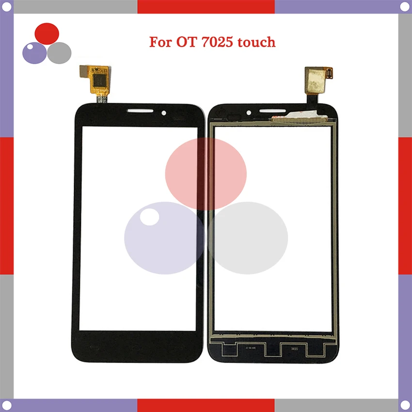 Высокое качество для Alcatel One Touch Snap OT7025 7025D OT7024 сенсорная панель стекло Переднее