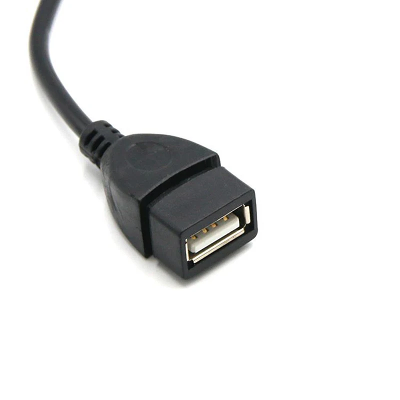 13 5 см контактный мини USB штекер гнездо автомобильный OTG кабель адаптер для