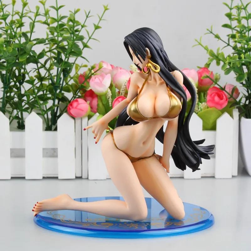 

Anime Megahouse POP One Piece Boa Hancock with Swimsuit PVC Action Figure Collectible Model Toy 18cm KT3858