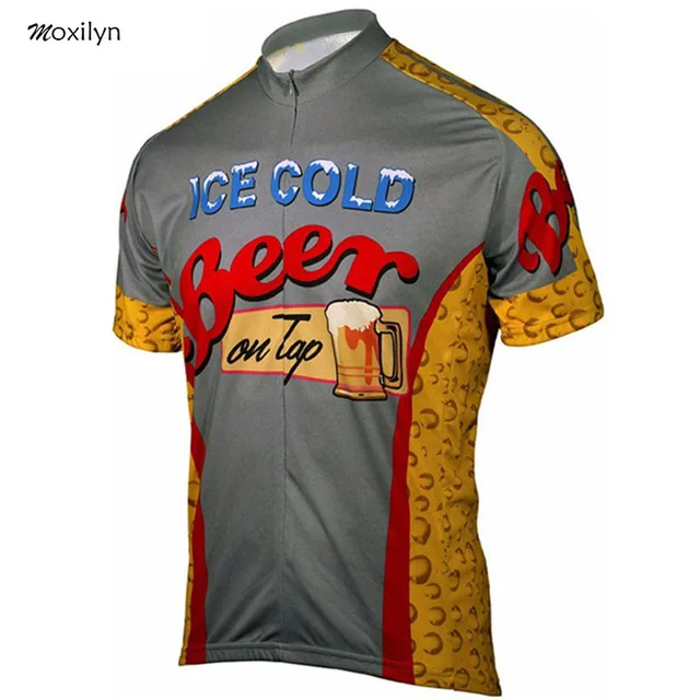 Мужские майки для велоспорта, топ Skinsuit, одежда для велоспорта, горный велосипед, MTB, дышащий, впитывающий пот, быстросохнущий, I Love Beer - Цвет: 8