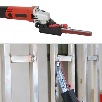 

Sander Machine Sanding Belt Adapter Head Convert Electric Angle Grinder Woodworking Grinding Power Tools