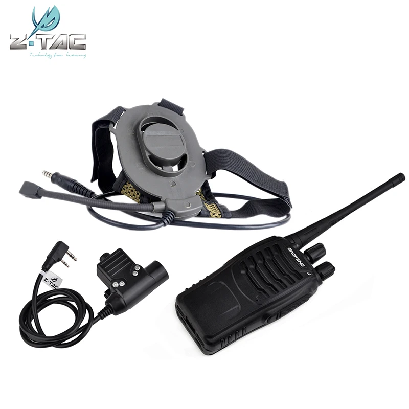 Z-Tactical Airsoft Bowman Elite II Headset and U94PTT Kenwood for BAOFENG888S Wakie Takie Radio Softair Accessries Z-Tactical Airsoft Bowman Elite II Headset and U94PTT Kenwood for BAOFENG888S Wakie Takie Radio Softair Accessries