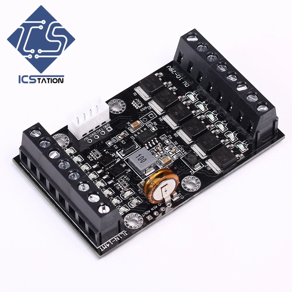 

Function Module FX1N-14MT Simple PLC Delay Board Module 32-Bit MCU DC 10-28V 46x73x20mm