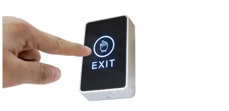 

Touch screen Exit switch & push button switch for access control system